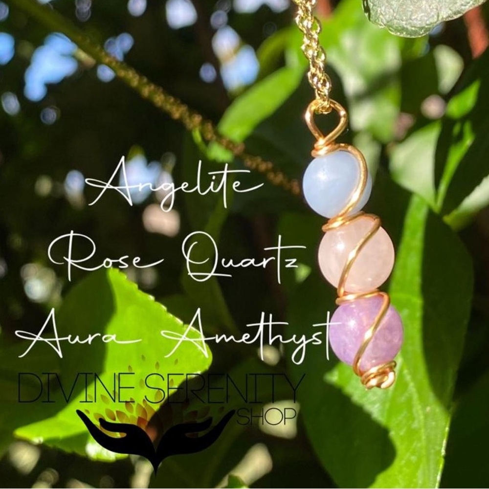 Serenity Gold and Multicolor Gemstone Necklace